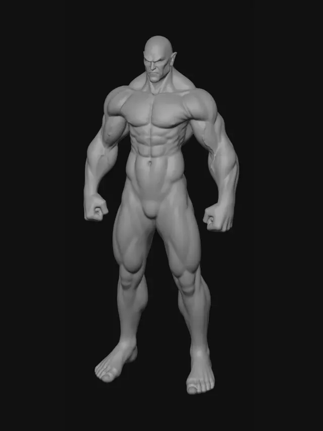 3D model for Grey Colossus