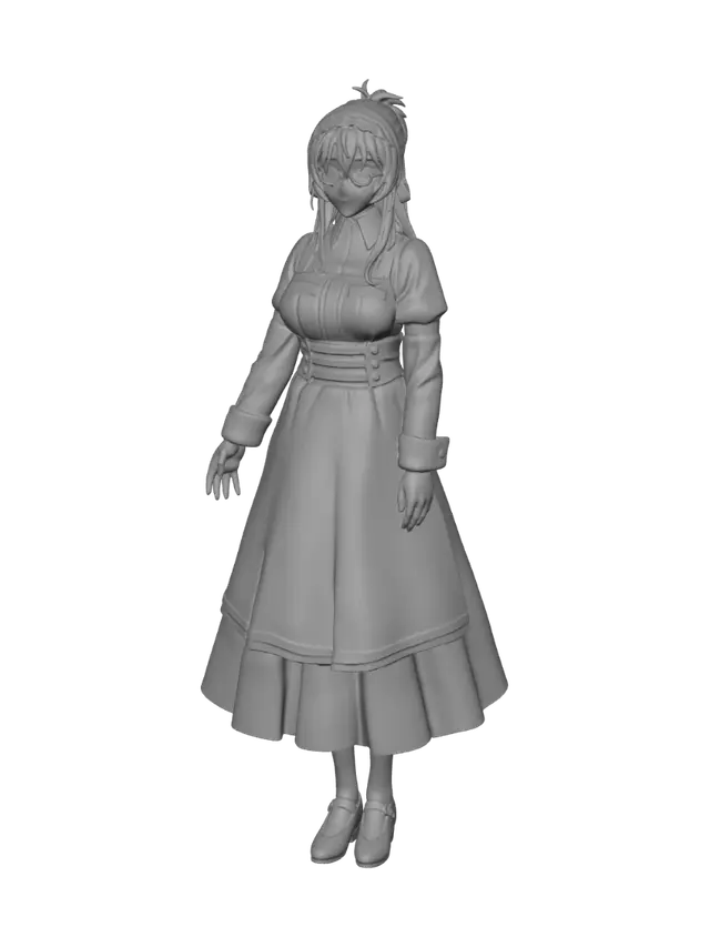 3D model for Crimson Maid