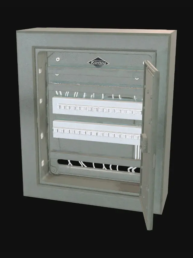3D model for Hager Zählerschrank univers Z ZB23S, 950x800x205mm