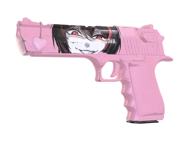 HI HI SHOT - Deserteagle 3D model, vytvořený pomocí AI