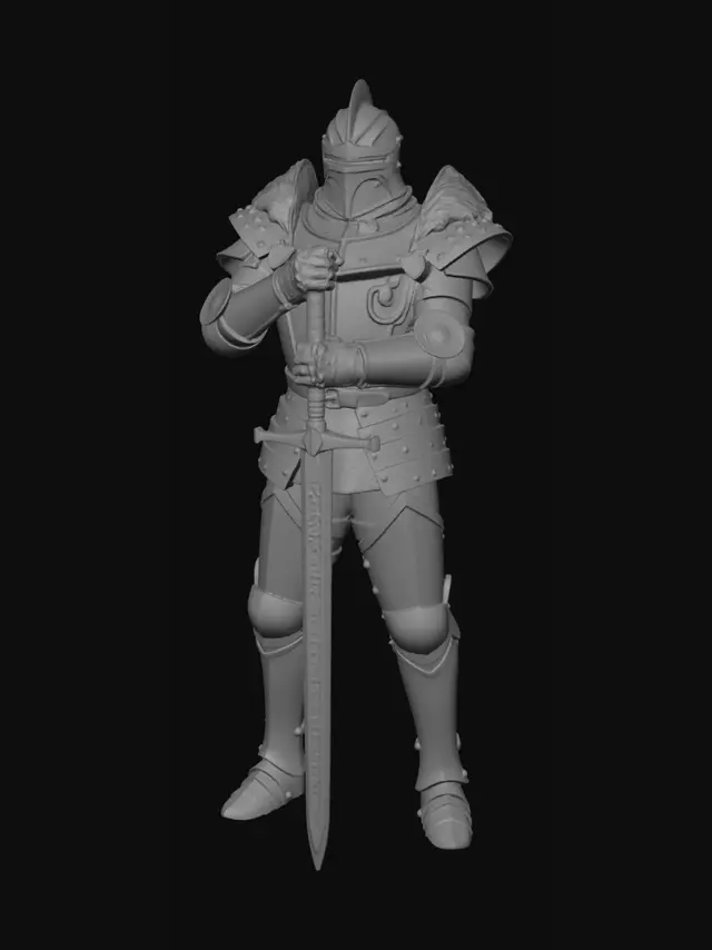 3D model for The Runic Knight
