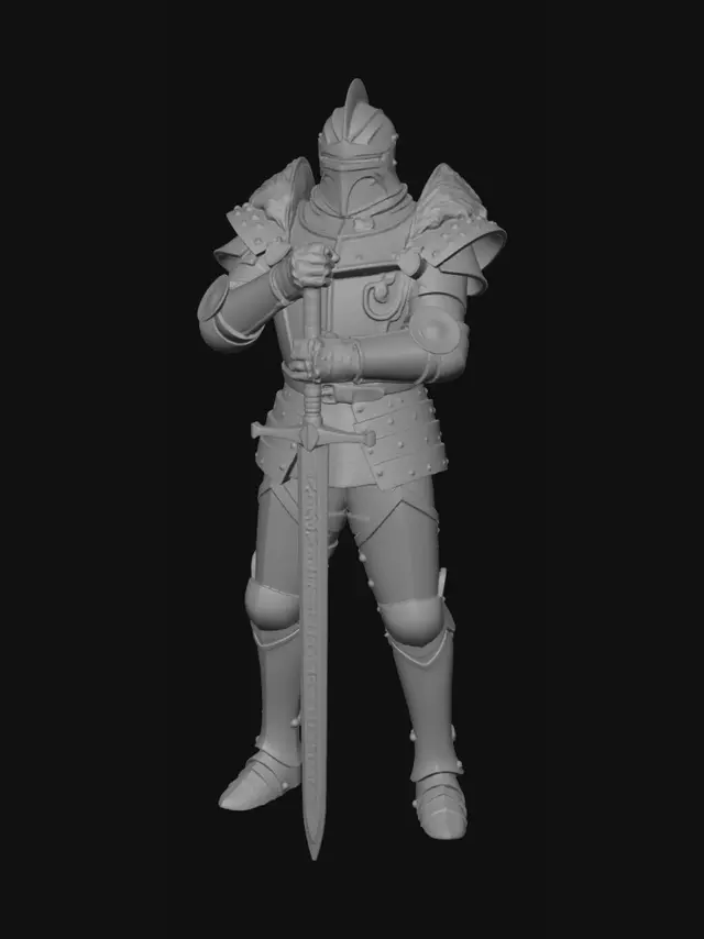 3D model for The Runic Knight