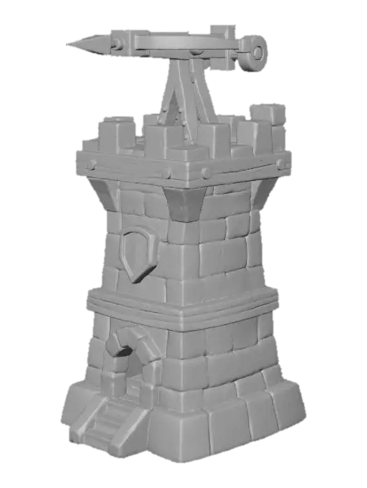 3D model for Fortress Crossbow Tower