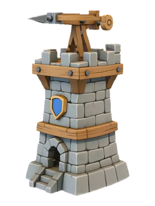 3D model for Fortress Crossbow Tower