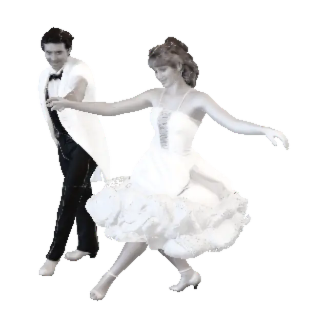3D model for White Tulle Waltz