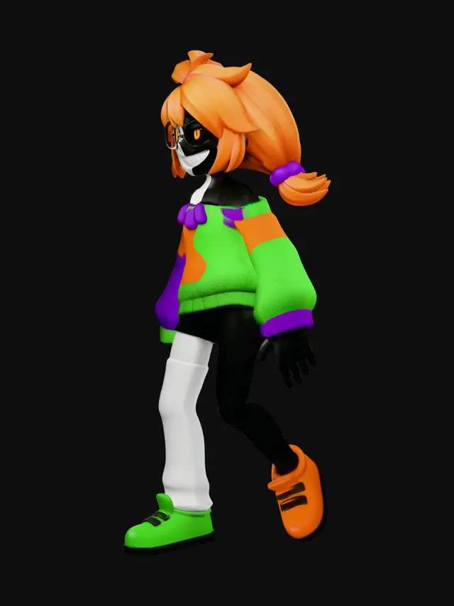3D model for Nick