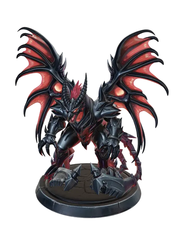 3D model for Crimson Iron Wyrm