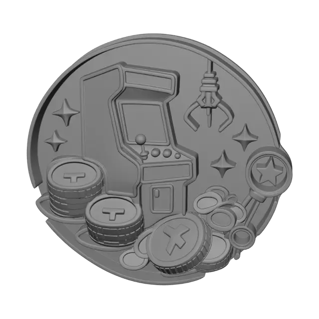 3D model for Claw Machine Treasure