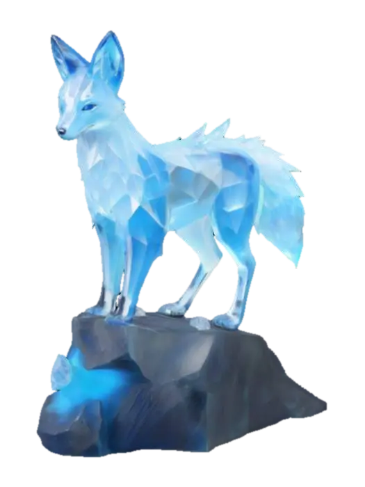 3D model for Crystal Fox Legend