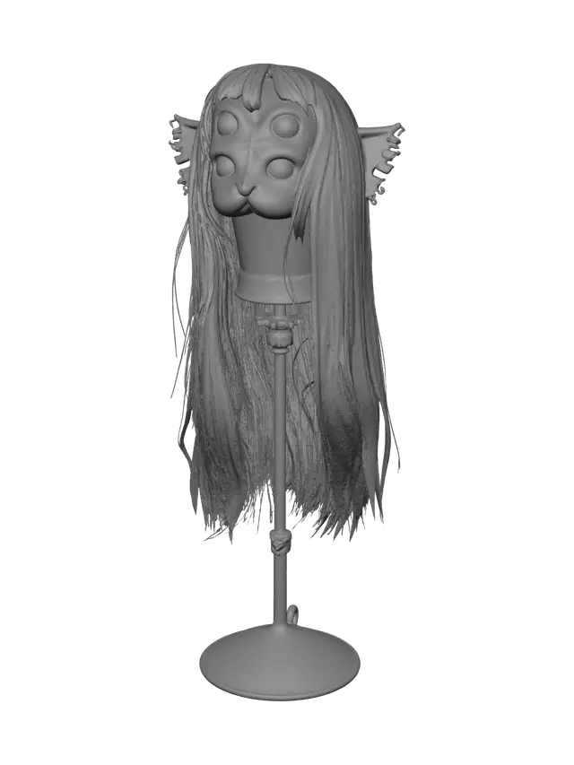 3D model for Stylized Melanie Martinez Mask