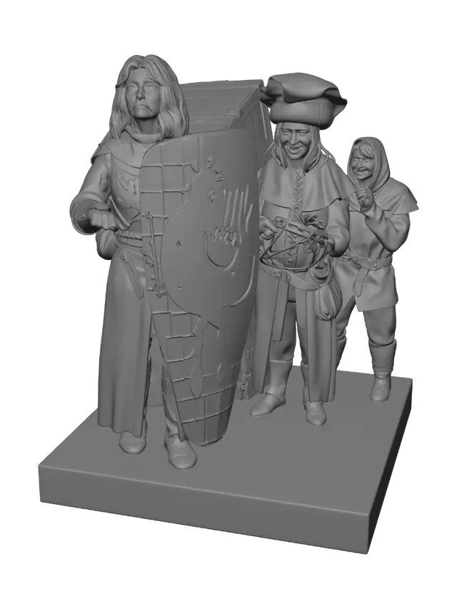 3D model for Raven Shield Bearers