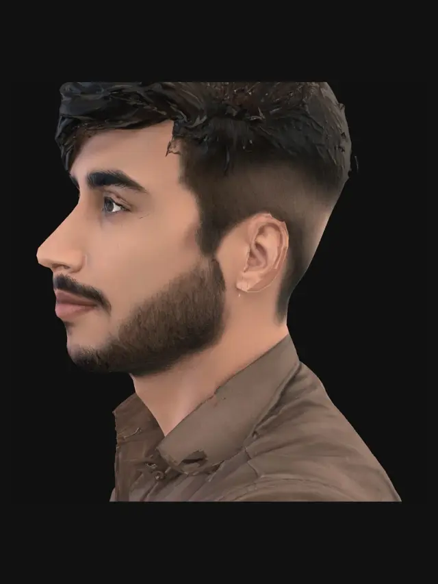 3D model for Sunlit Portrait Mosaic
