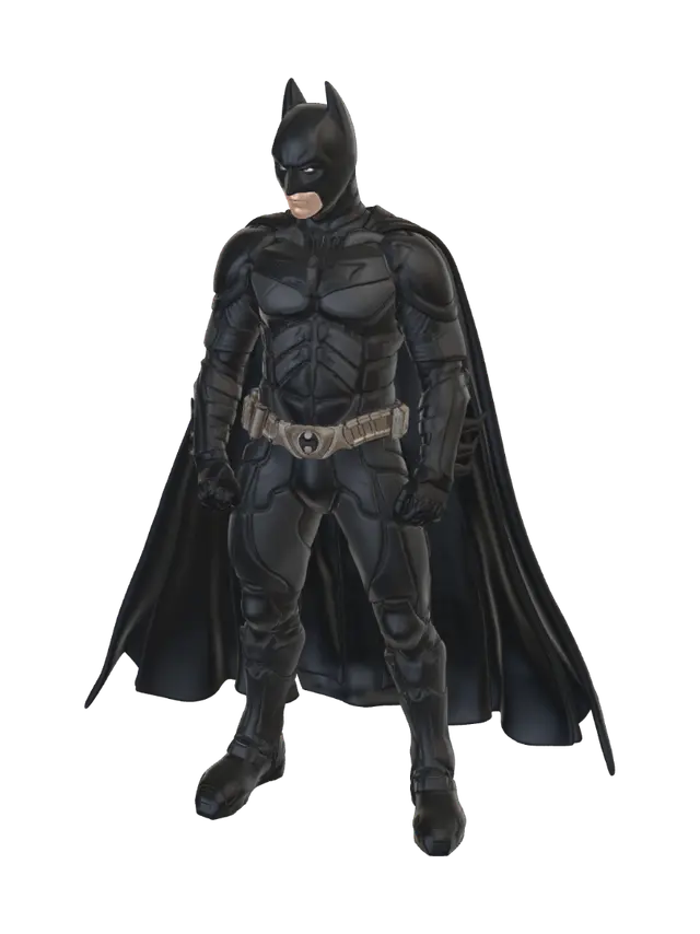 The Dark Knight - Vigilante 3D model, vytvořený pomocí AI