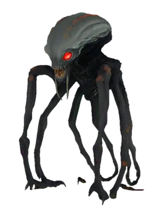 scary looking creature/monster (alien mixed with cryptid creature) with tentacles for me to put in my… AI 생성 3D 모델