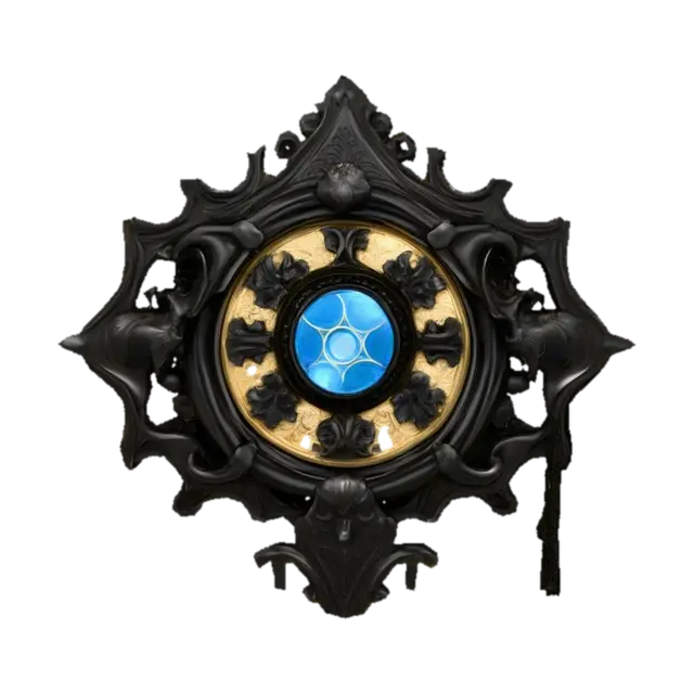 3D model for Generate me a majestic device with dark fantasy tone