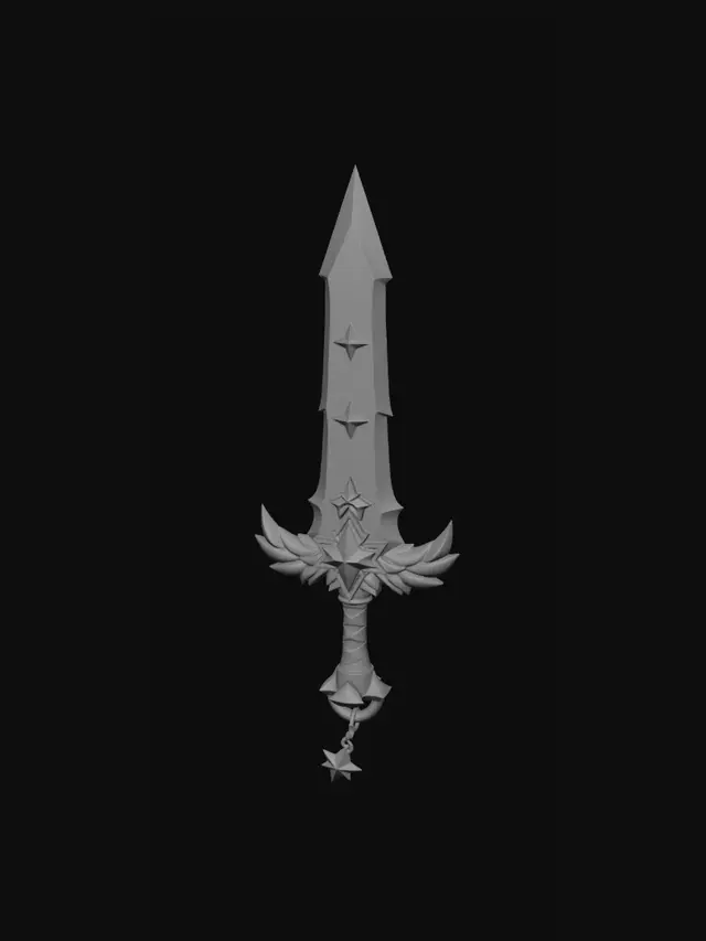 3D model for Fallen Star