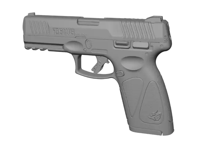 3D model for Taurus pistol