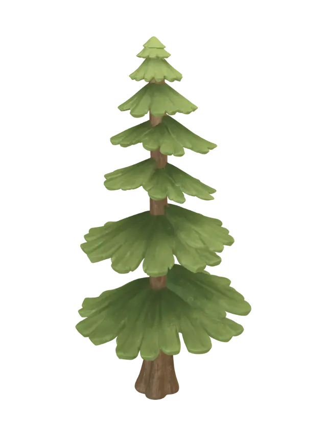 3D model for Miniature Pine Tree