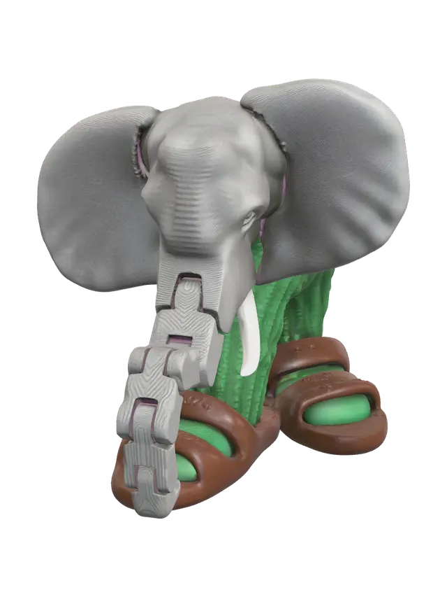 Modèle 3D Ornate Lirili Larila - Objetdart, généré par IA
