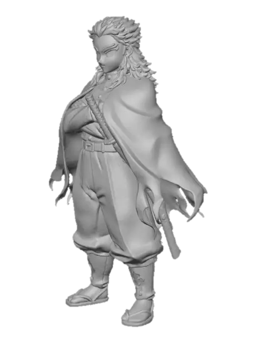 3D model for Rengoku Flame Stance