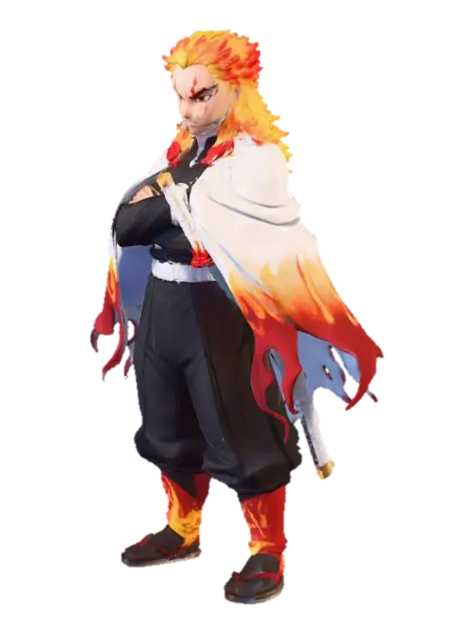 3D model for Rengoku Flame Stance