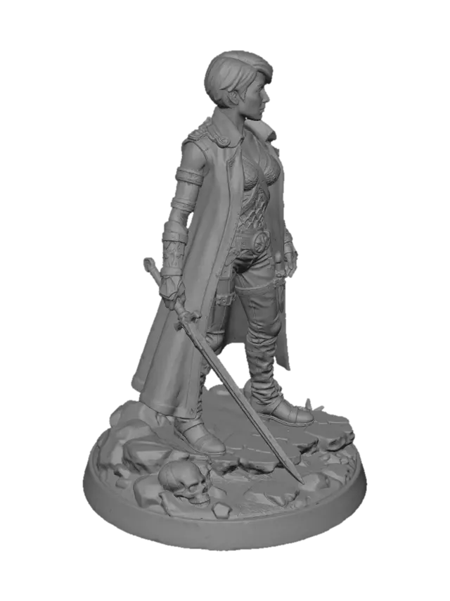 3D model for fantasy warrior 3d model (1)