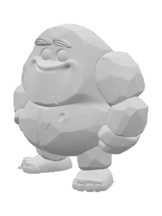 3D model for Rocky Golem