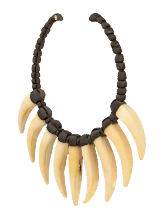 Fang Necklace - Pendant 3D model, vytvořený pomocí AI