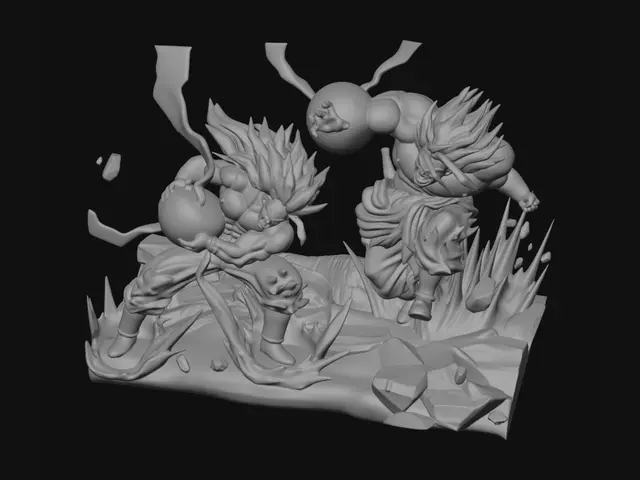 3D model for Clash on the Cracked Ridge
