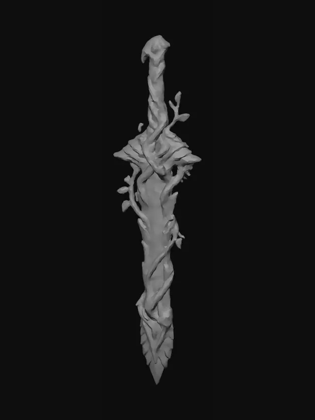 3D model for Vinebound Blade