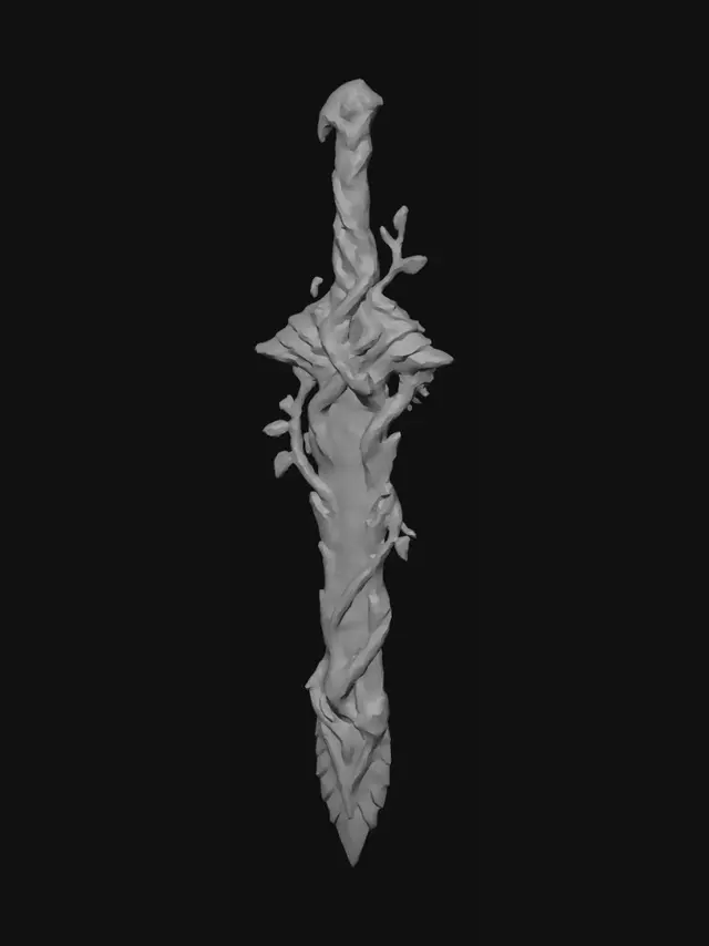 3D model for Vinebound Blade