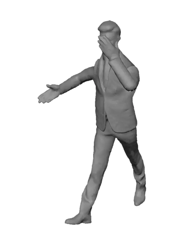 3D model for Stylized low-poly 3D mobile game asset for a business life simulator, cheerful modern city style, clean bevelled shapes, slightly exaggerated proportions, readable from a 3/4 isometric camera, optimized for Unity mobile, single centered object, game-ready topology, PBR texture, no background, no text, no logos, no brand names. Stylized low-poly 3D mobile game character, young ambitious entrepreneur, casual hoodie, slim pants, sneakers, small backpack, friendly face, simplified facial features, full body, T-pose, animation-ready, clean topology, colorful business simulator style, readable from isometric camera, no background, no text, no logo.