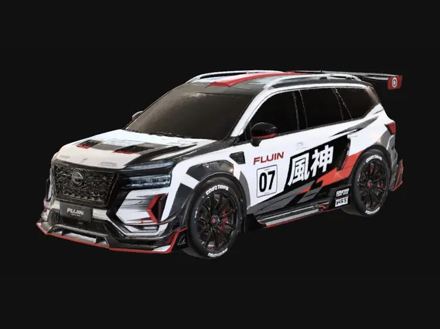 3D model for Fujin Neon Racer