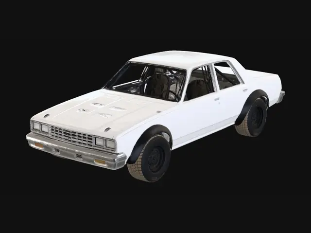 3D model for Sunset Dirt Track Racer