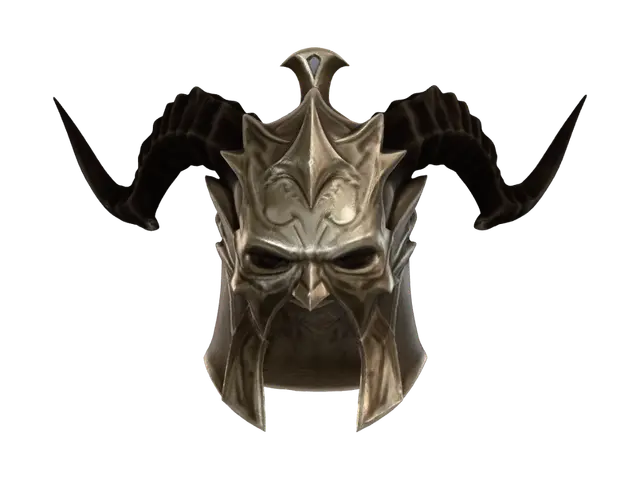 3D model for Horned Skull Helm