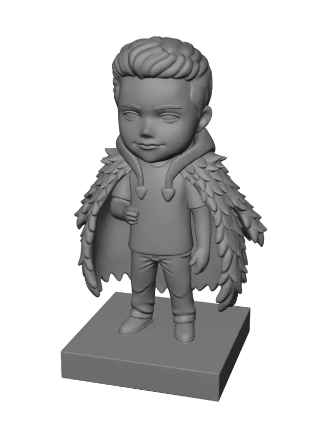 3D model for CHIBI-SON: THE QUIET MAN
