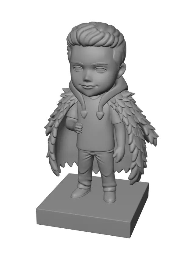 3D model for CHIBI-SON: THE QUIET MAN