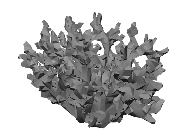 3D model for Orange Coral
