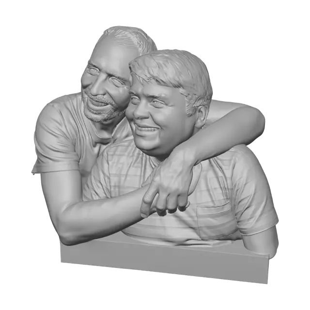 3D model for Joyful Embrace