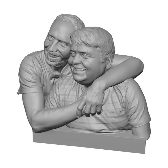 3D model for Joyful Embrace