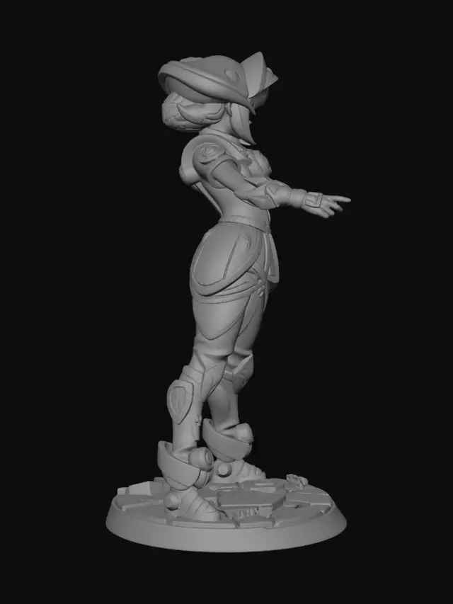 3D model for Neon Valkyrie