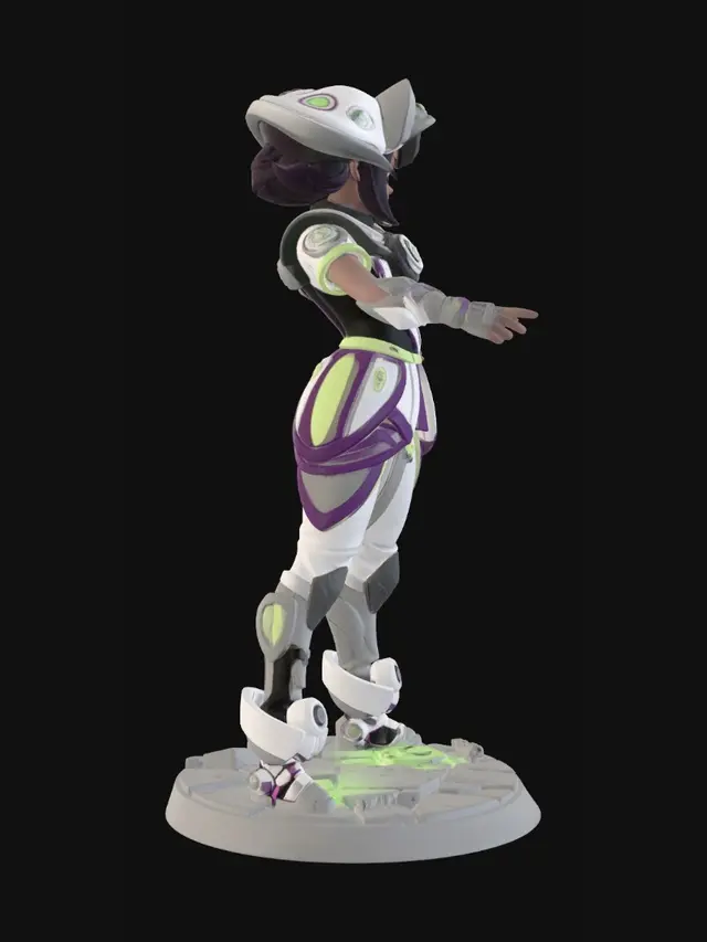 3D model for Neon Valkyrie