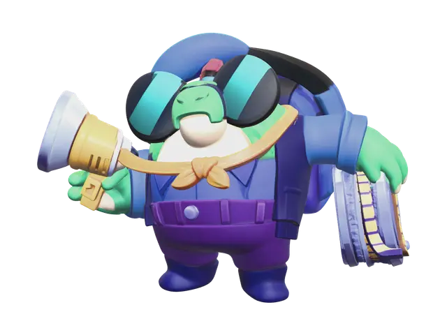 3D model for Fantasy Brawl Stars Buzz