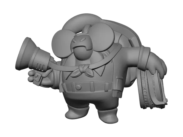 3D model for Fantasy Brawl Stars Buzz