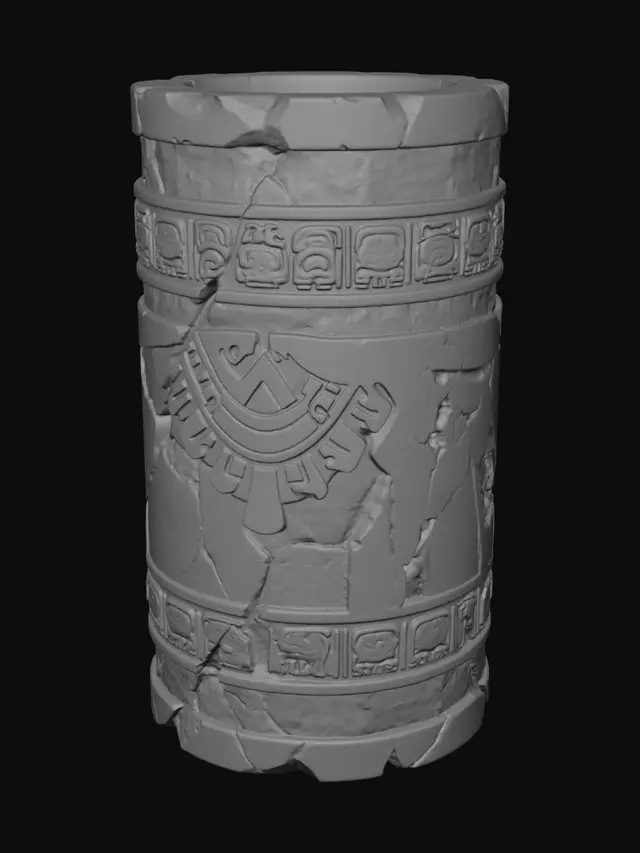 3D model for Glyph Ring Cylinder