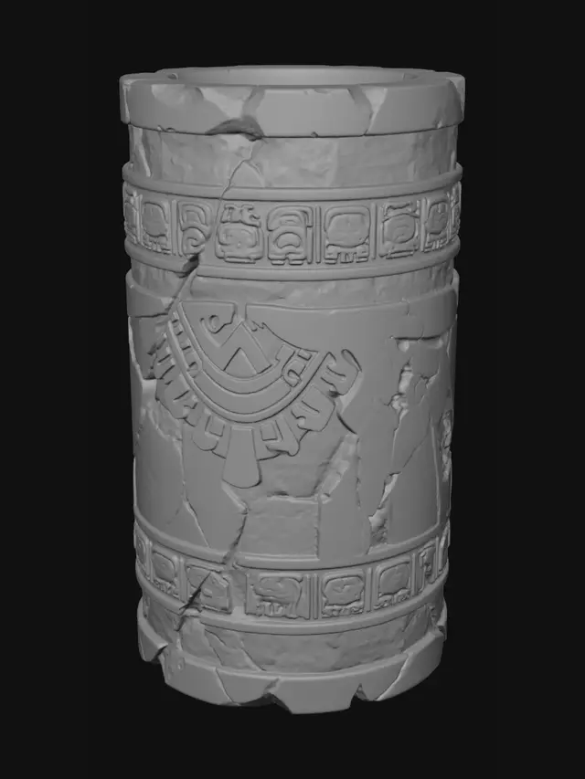 3D model for Glyph Ring Cylinder