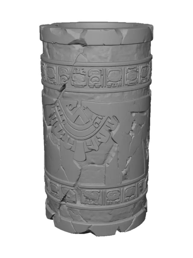 3D model for Glyph Ring Cylinder