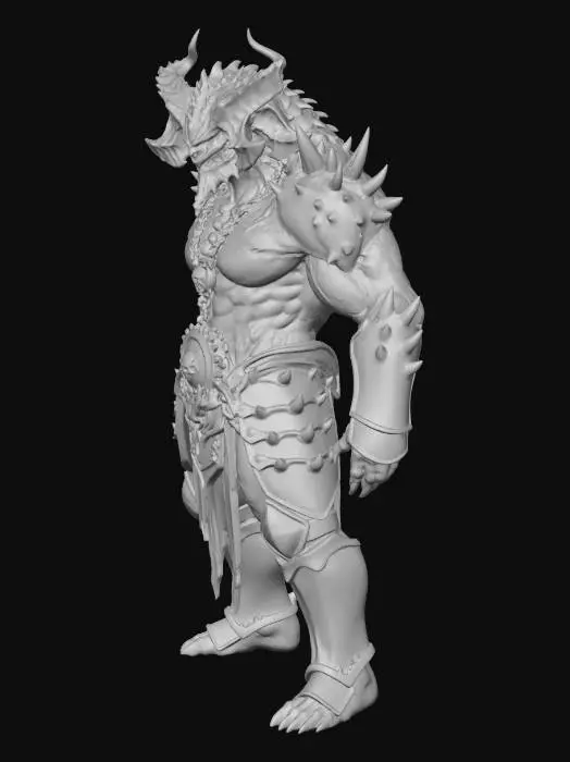 3D model for Crimson Doombringer