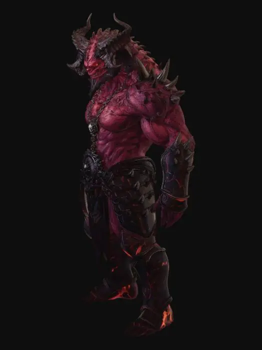 3D model for Crimson Doombringer