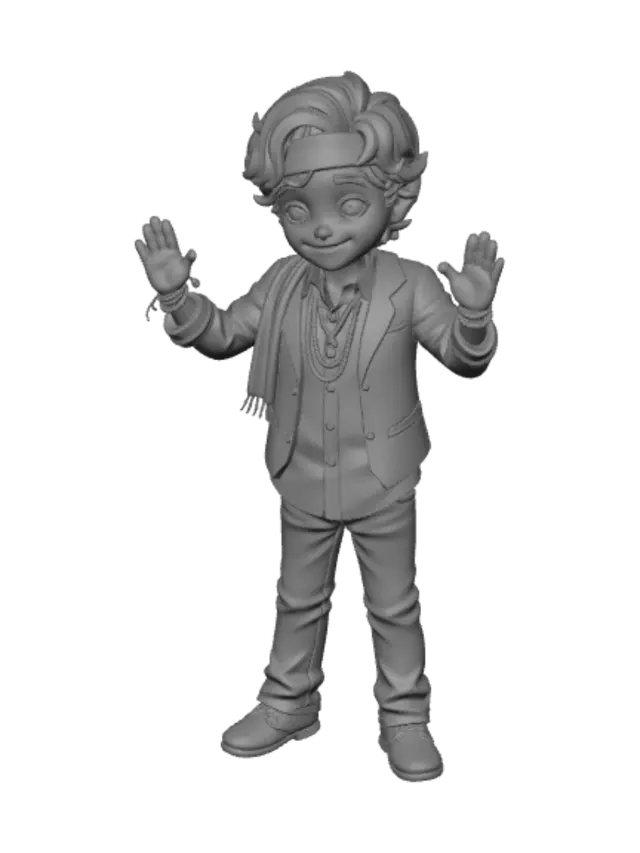 3D model for Little Rockstar